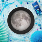 Assiettes En Carton Thème Espace (Fête)