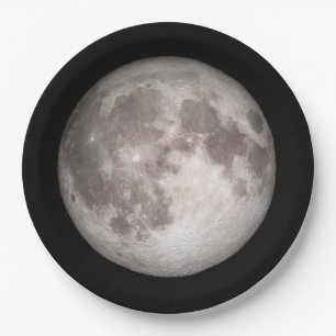 Assiettes En Carton Thème Espace