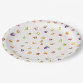 Assiettes En Carton Thème Fruit (Angle)