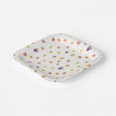 Assiettes En Carton Thème Fruit (Angulaire)