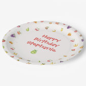 Assiettes En Carton Thème Fruit (Angle)