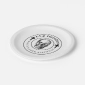 Assiettes En Carton Thème funéraire RIP Années 20 Funny 30e anniversai (Angle)