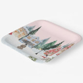 Assiettes En Carton Thème hiver (Angulaire)