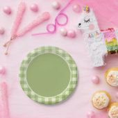 Assiettes En Carton Thème Jardin Cultivé Localement (Fête)