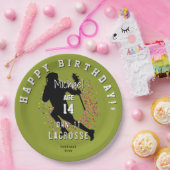 Assiettes En Carton Thème LaCrosse Plaques papier d'anniversaire HAMby (Fête)
