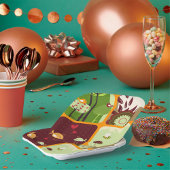 Assiettes En Carton Thème Nature