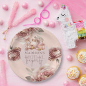 Assiettes En Carton Thème personnalisé pour une fête de mariage en l'h (Fête)