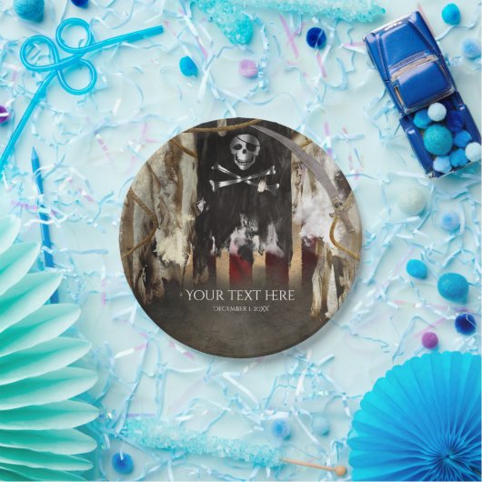 Assiettes En Carton Thème pirate Anniversaire ou Bachelor Party (Fête)