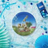 Assiettes En Carton Thèmes ABC Capital Alphabet. (Fête)