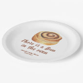 Assiettes En Carton There is a Bun in the oven Baby Shower (Angle)
