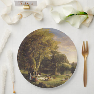 Assiettes En Carton Thomas Cole Le Pic-Nic