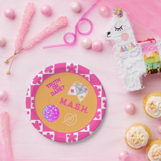 Assiettes En Carton Throwback des années 90 (Fête)