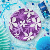 ASSIETTES EN CARTON TIARE (PURPLE) (Fête)