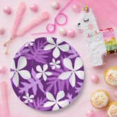 ASSIETTES EN CARTON TIARE (PURPLE) (Fête)