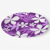 ASSIETTES EN CARTON TIARE (PURPLE) (Angle)