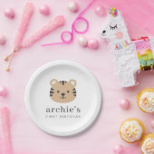 Assiettes En Carton Tiger (Fête)