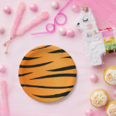 Assiettes En Carton Tiger (Fête)
