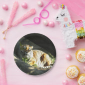 Assiettes En Carton Tiger Catnap (Fête)