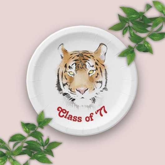 Assiettes En Carton Tiger Tiger Classe aquarelle Réunion