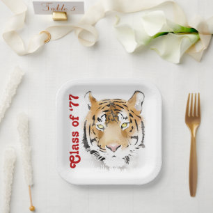 Assiettes En Carton Tiger Tiger Classe aquarelle Réunion