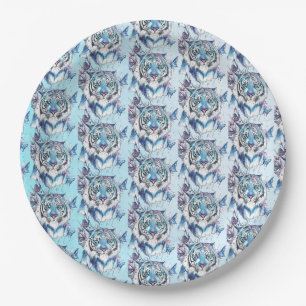 Assiettes En Carton Tigre