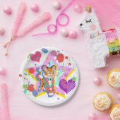 Assiettes En Carton Tigre CUB (Fête)