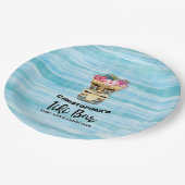 Assiettes En Carton  Tiki Bar Monogramme Party Napkins (Angle)