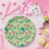 Assiettes En Carton Tiki Parrot Paper Plates (Fête)