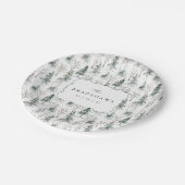 Assiettes En Carton Timber Grove Evergreen Forest Wedding (Angle)