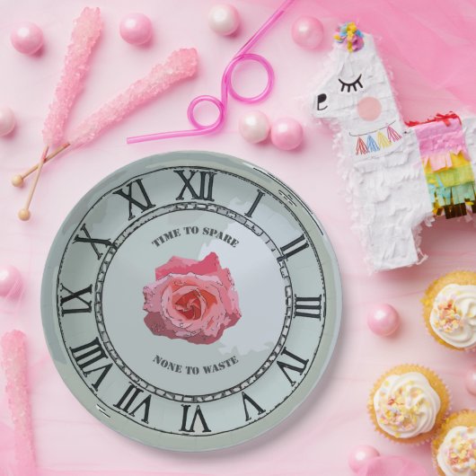 Assiettes En Carton Time to Spare (Fête)