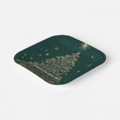 Assiettes En Carton “Timeless Christmas Luxury” (Angulaire)