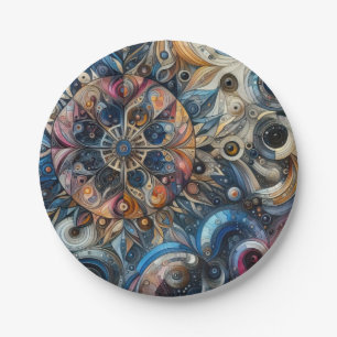 Assiettes En Carton Timepiece