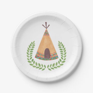 Assiettes En Carton Tipi