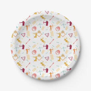 Assiettes En Carton Tir à l'arc pour hommes - Garçons Bow et Motif à f