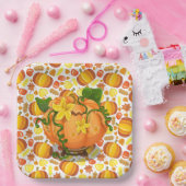 Assiettes En Carton Tirer Des Plaques De Papier Automne (Fête)