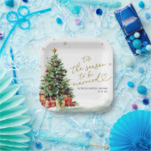 Assiettes En Carton Tis the Season to be Married Bridal Shower (Fête)