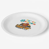 Assiettes En Carton Tis The Season Turkey Coffee Retro Thanksgiving Fa (Angle)