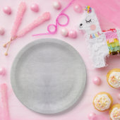 Assiettes En Carton Tissus de toile rustique Plaques de papier 9 po (Fête)