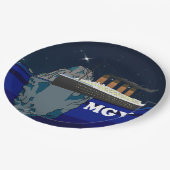 Assiettes En Carton Titanic (Angle)