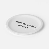 Assiettes En Carton Titre du produit (Angle)