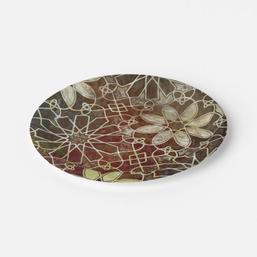 Assiettes En Carton Titres mystiques II (Angle)