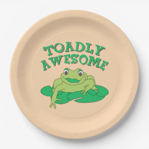Assiettes En Carton TOADly génial