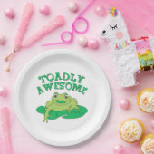 Assiettes En Carton TOADly génial (Fête)