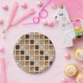 Assiettes En Carton Toast de Kawaii (Fête)