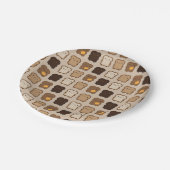 Assiettes En Carton Toast de Kawaii (Angle)