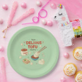 Assiettes En Carton Tofu-tastic (Fête)