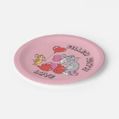 Assiettes En Carton Tom & Jerry Inflate Valentine Heart Ballons (Angle)