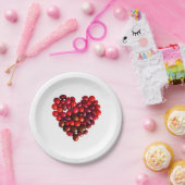 Assiettes En Carton Tomates Heart (Fête)