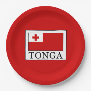 Assiettes En Carton Tonga