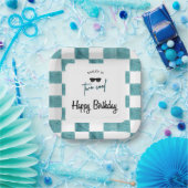 Assiettes En Carton Too Cool 2nd Birthday  (Fête)